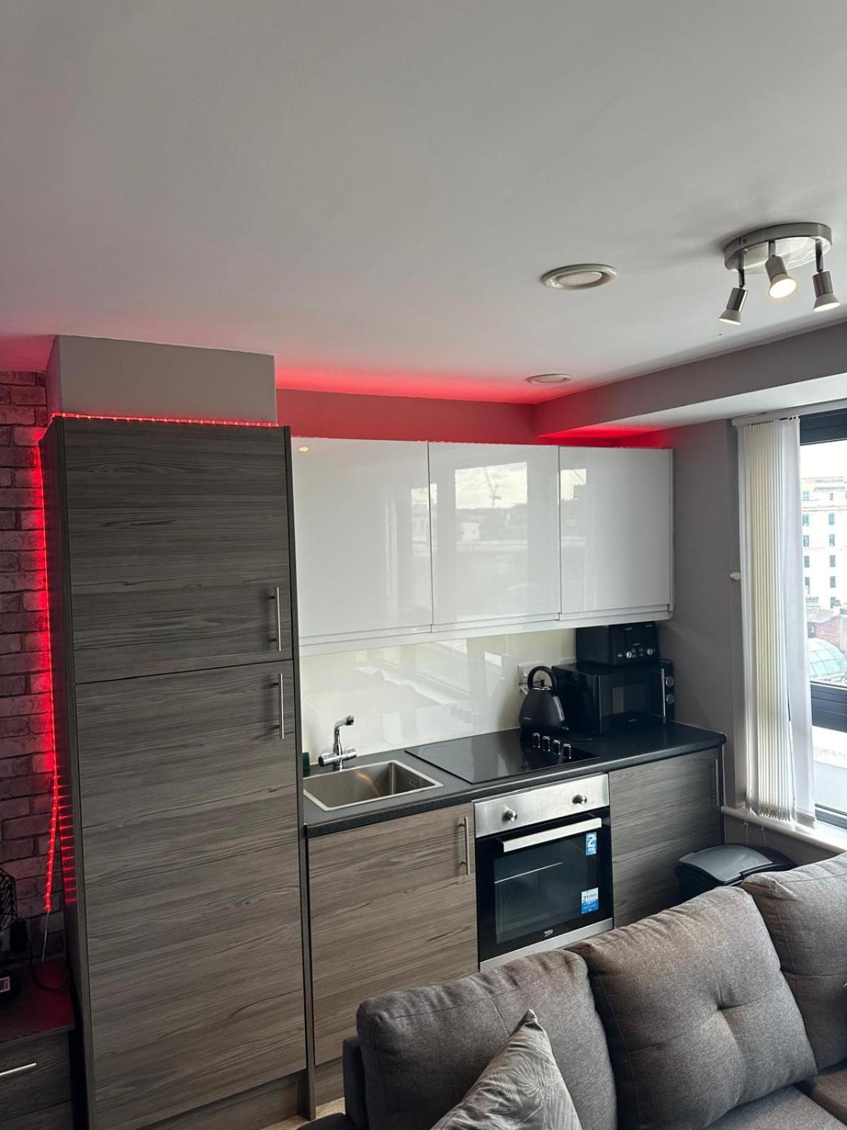 Stunning City View Studio Lägenhet Liverpool Exteriör bild