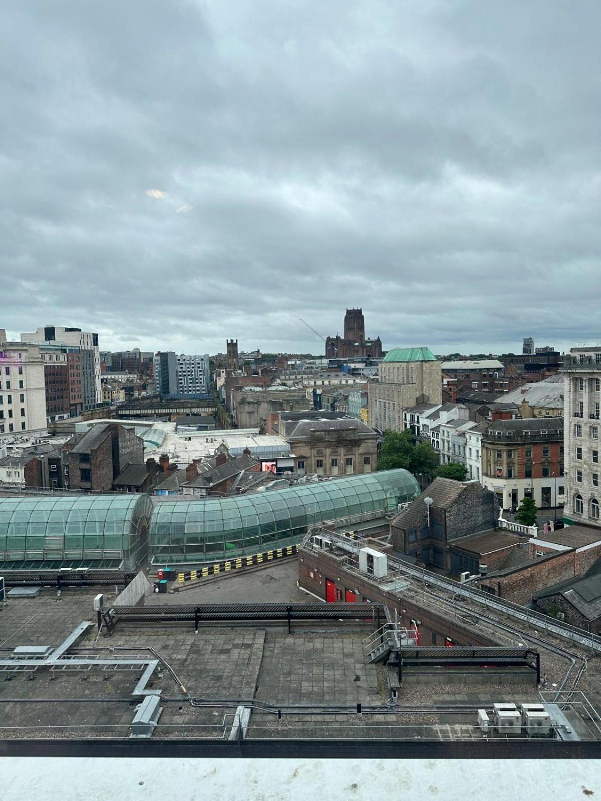 Stunning City View Studio Lägenhet Liverpool Exteriör bild